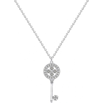 Silenti Jewelry Сребърно колие "Ключ