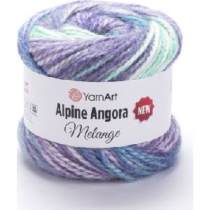 YARNART Alpine Angora Melange "New 6412 Плетива прежда (Alpine Angora Melange New 6412)