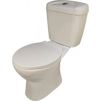 Inter Ceramic Моноблок ICC 6236S NEW, Inter Ceramic, седалка и капак, порцелан, бял, 75.5x67.5x35.5см (6236S NEW)