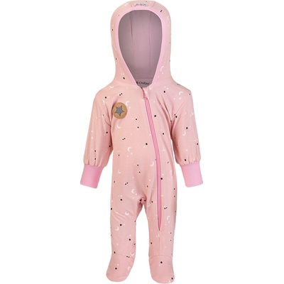Overal podšitý BIO DR Outlast® sv.růžová hvězdičky růžová baby