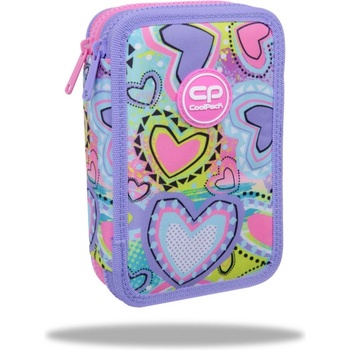 COOLPACK Ученически несесер с пособия Coolpack Jumper 2 Pastel Hearts (F066832)