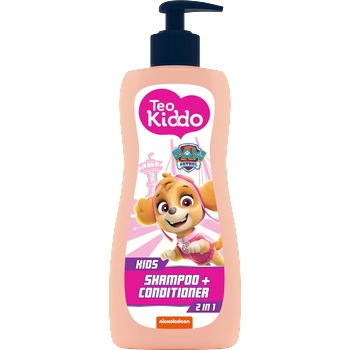 Teo Kiddo Шампоан и балсам 2 в 1 Teo Kiddo - Paw Patrol, 400 ml, за момичета