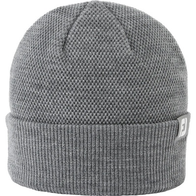 FootJoy FootJoy pánská zimní golfová čepice Knit Beanie GREY
