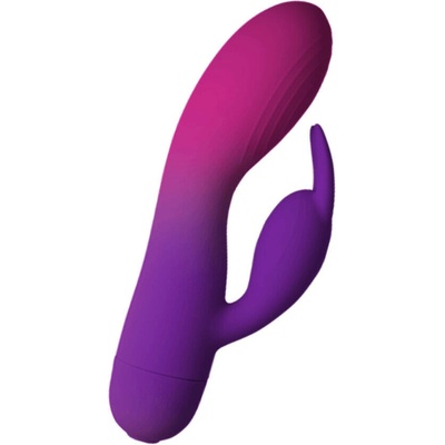 Rocks- off glo girl purple rabbit vibrator