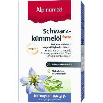 Alpinamed Масло от черен кимион forte - 100 капсули