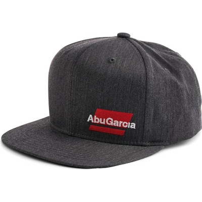 Abu Garcia Šltovka Flat Brim Cap Heather Grey