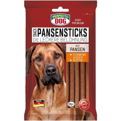Perfecto Dog tyčinky s hovězím bachorem 150 g