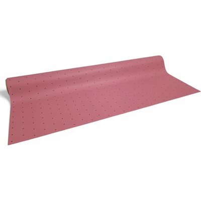 Floristická fólie s tečkou 50cm x 9,1m 5 starorůžová