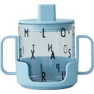 Design Letters Светлосиня бебешка чаша Grow With Your Cup Grow with Your Cup - Design Letters (20103008LIGHTBLUE)