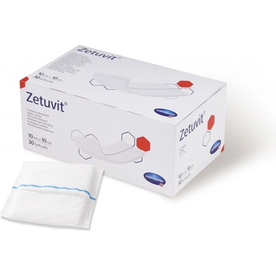 Zetuvit nesterilní 10 x 10 cm 30 ks