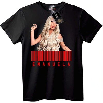 NOONEBRAND Тениска Емануела баркод - XS, White