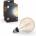 Philips White E27 Filament Large Globe Lamp, G125 550lm, warm white light, dimmable, controllable via app, compatible with Amazon Alexa (Echo, Echo Dot), pack of 1 - 929003052101