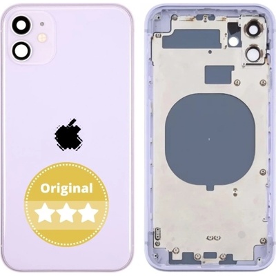 Kryt Apple iPhone 11 Zadní Housing Fialový