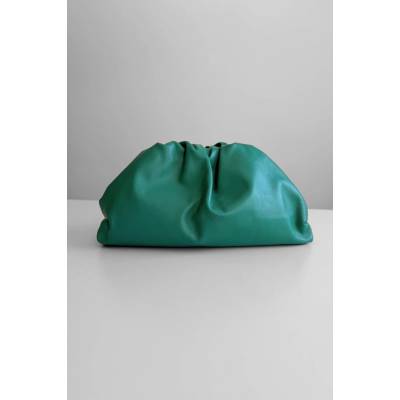 Itálie Kožená kabelka Loaf Green