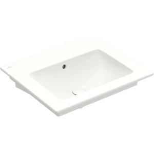 Villeroy & Boch Venticello - Умивалник 65x50 см, с преливник, без отвор за смесител, алпийско бяло 41246701 (41246701)