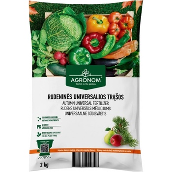 Seklos Универсален Есенен тор с макроелементи PK (Ca, Mg, S) - 12-20 (+21+3+8) - 2 кг