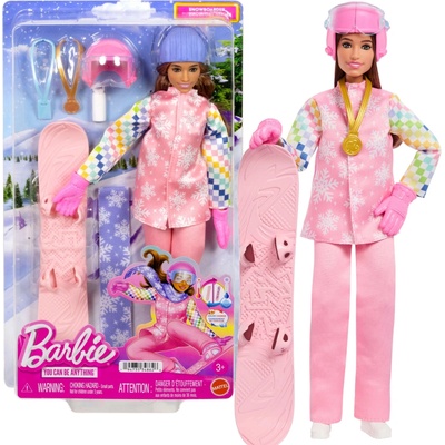 Barbie Povolání 2026 Snowboardistka – Zboží Dáma