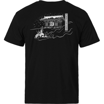 Horsefeathers Тениска Asakusa - black Horsefeathers | Cheren | МЪЖЕ | M