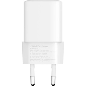 Honor Зарядно устройство Honor Choice, 45W GaN, USB Type-C, White - 6946333021135 (6946333021135)