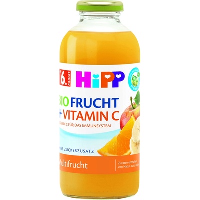 HiPP BIO Směs ovoce + vitamín C 6 x 500 ml