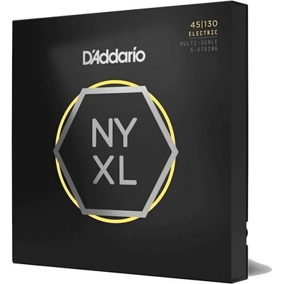 D'Addario NYXL45130MS Струни за 5-струнна бас китара