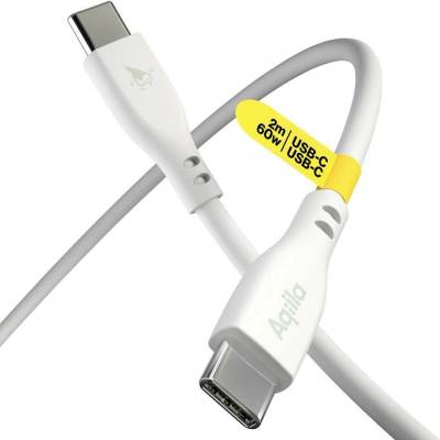 Aqiila AQCBPBIC2SI829 USB-C USB 2.0 USB-C ® zástrčka 2m bílý