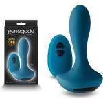  Затоплящ се простатен масажор с дистанционно, 14, 2см. - Renegade Thor Teal (NSTOYS0992)