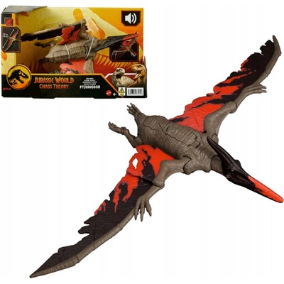 Mattel Dinosaurus Pteranodon Jurský svět zvuk pohyblivé části