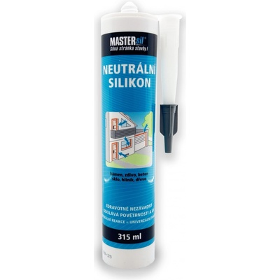 Mastersil Univerzální silikon 315 ml šedá