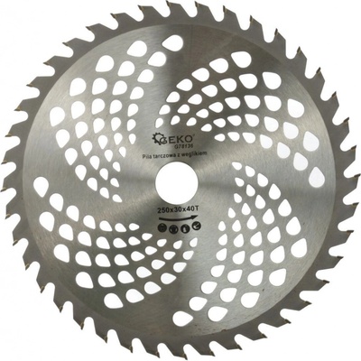 GEKO Kotouč pilový do dřeva 250x30 mm 40T