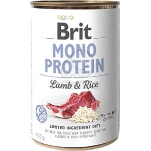 Brit Mono Protein от Агнешко месо и ориз 24 x 400 г