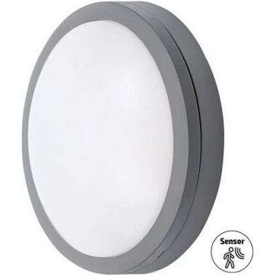 Solight LED vonkajšie osvetlenie so svetelným a pohybovým mikrovlnným senzorom
