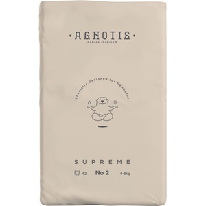 Agnotis Бебешки пелени Agnotis - Supreme, No 2, 4-8 kg, 42 броя (AGS2) - ozone