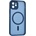 Gigapack iPhone 12 GIGAPACK Силиконов протектор за телефон, удароустойчив, MagSafe, СИНЬО GP-187883 (GP-187883)