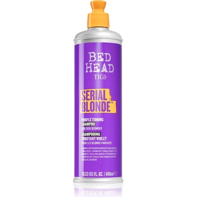 TIGI Serial Blonde Purple Toning Shampoo лилав тониращ шампоан за блонд коса и коса с кичури 400ml