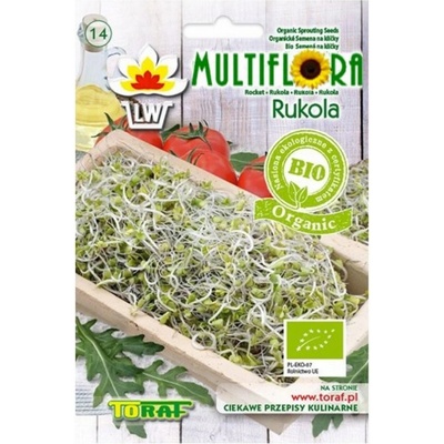 Toraf RUKOLA BIO semínka na klíč 10 g