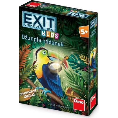 Dino Exit úniková hra pro děti: Džungle hádanek