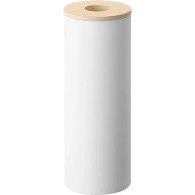 Bílý kovový box na ubrousky Yamazaki Rin 9,2 cm