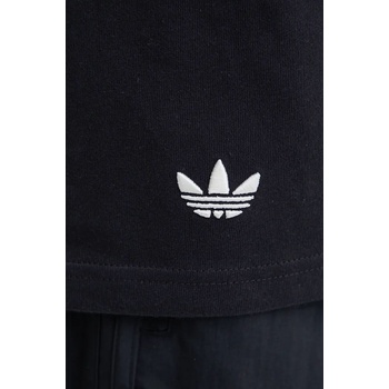 adidas Originals Памучна тениска adidas Originals Neuclassics Tee в черно с апликация IW0972 (IW0972)