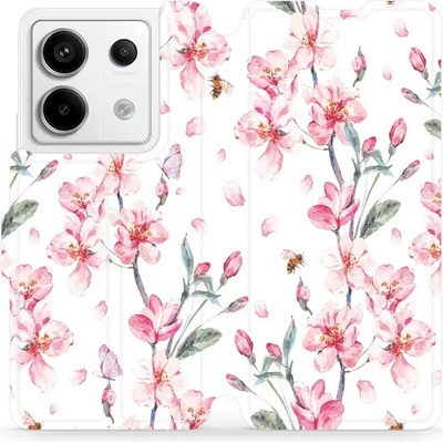 Mobiwear - Xiaomi Redmi Note 13 Pro 5G / Poco X6 5G - M124S Růžové květy