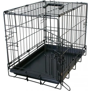 Image 1 of DUVO сгъваема метална клетка с пластмасово дъно, размер MINI с една врата: 47 x 30 x 37 см, Белгия - 780/380