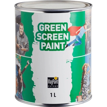 MagPaint Greenscreen Paint - Farba pre vytvorenie zeleného pozadia zelená 0,5 l