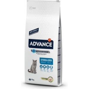  Advance Cat Sterilized висококачествена храна за кастрирани котки - 15кг