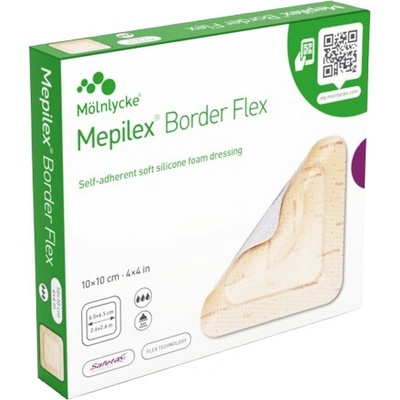 Mepilex Border Flex Krytí 13 x 16 cm 5 ks