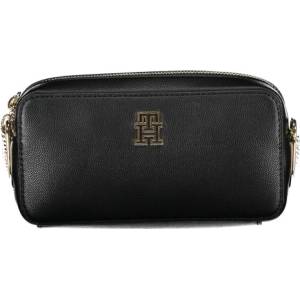 Tommy Hilfiger Дамска чанта tommy hilfiger, Цвят Черен (aw0aw15666_nebds)