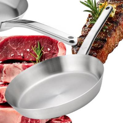 Tradiční pánev Gerlach PRESTIGE 24 cm nerezová ocel