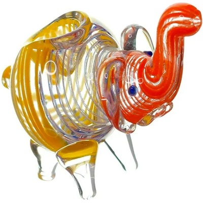Bongthai Glass Animal Pipe Elephant