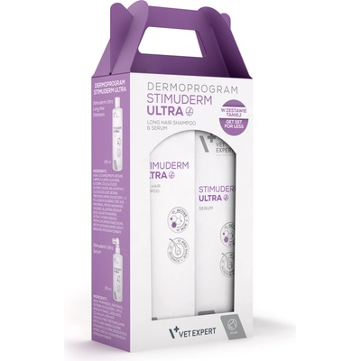 Vetexpert Stimuderm Ultra Long Hair Dog Duopack šampon 250 ml a sérum 150 ml