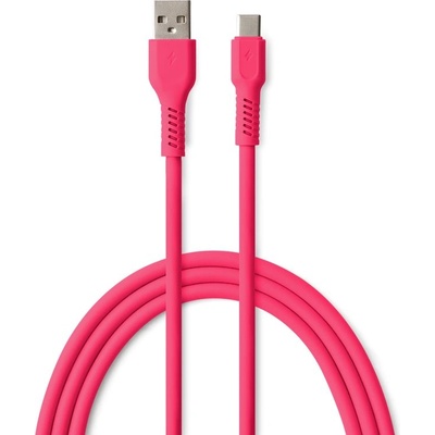 COLORUM usb-c КАБЕЛ 1, 8m 3a magenta