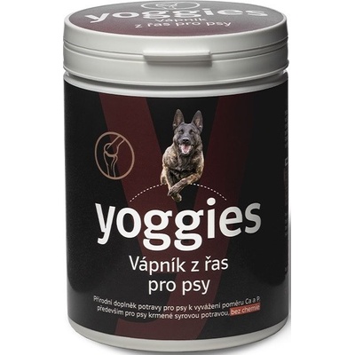 Yoggies Vápník z řas Lithotamnium Calcareum pro psy 750g